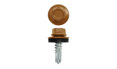 Саморез по металлу 5,5х19 (250шт) сверло №3 RAL 8001