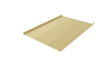 Фальц двойной стоячий Line Grand Line 0,45 PE с пленкой на замках RAL 1014 слоновая кость