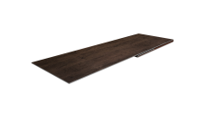 Планка финишная 48х25 0,45 Print Elite Antique Wood TwinColor (2м)