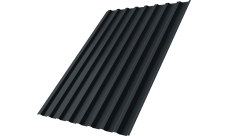 Профнастил С20B Grand Line 0,5 Satin Matt TX RAL 7016 антрацитово-серый