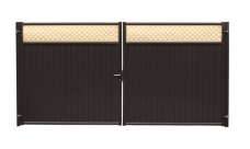 Ворота Estet Plus 2,0х3,6 RAL RR32/1014