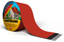 Лента герметизирующая Технониколь Nicoband самоклеящаяся 3мх7,5см красная