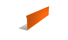 Нащельник 125 Texas 25х35 0,45 PE RAL 2004 оранжевый(L1,5)