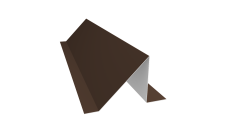 Планка снегозадержания малая 0,5 PurLite Matt RAL 8017 шоколад (2м)