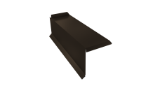 Планка торцевая сегментная 30мм Grand Line Левая 0,45 Drap TX RR 32 темно-коричневый