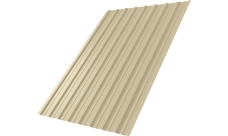 Профнастил С10A Grand Line 0,45 PE RAL 1015 светлая слоновая кость