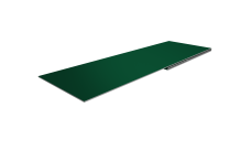 Планка финишная 48х25 0,5 Satin Matt RAL 6005 зеленый мох (2м)