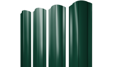 Штакетник Круглый фигурный 0,5 Satin RAL 6005 зеленый мох