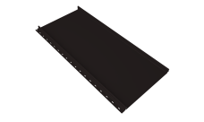 Кликфальц mini Grand Line 0,45 PE с пленкой на замках RAL 9005 черный