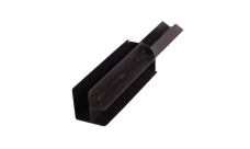 Элемент угловой металлический для грядки ДПК Grand Line 300мм Венге