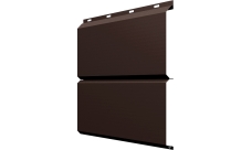 ЭкоБрус Grand Line 0,45 Drap СТ слим с пленкой RAL 8017 шоколад