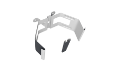 Крепление трубы для гофры на дерево Vortex Lite Matt RAL 7024 мокрый асфальт