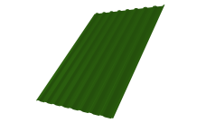 Профнастил С20B Grand Line 0,45 PE RAL 6002 лиственно-зеленый