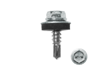 Саморез по металлу Daxmer 5,5х19 (250шт) сверло №3 цинк