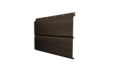 Софит ЭкоБрус 0,345 Grand Line с перфорацией 0,45 Print Elite Antique Wood TwinColor