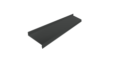 Отлив простой 100 0,45 PE с пленкой RAL 7016 антрацитово-серый (2м)