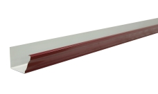 Желоб прямоугольный Vortex в1 127мм 3м RAL 3005