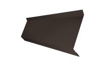 Планка примыкания в штробу 60 0,5 PurLite Matt RR 32 темно-коричневый (2м)