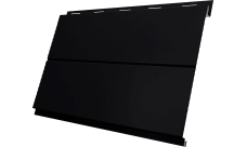 Вертикаль line Grand Line 0,5 Rooftop Бархат с пленкой RAL 9005 черный