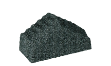 Конек торцевой треугольный Gerard (пластиковый), цвет 481