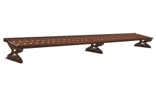 Мостик переходной Grand Line RAL 3009 3м