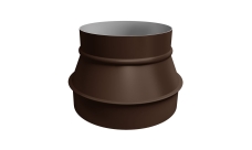 Переходник Gervent Ø 160/200мм оцинкованный коричневый