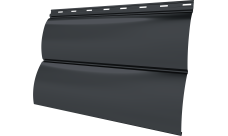 Блок-хаус new Grand Line 0,5 Satin Matt с пленкой RAL 7024 мокрый асфальт