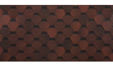 Черепица гибкая Технониколь Оптима Соната красный