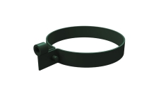 Хомут трубы Слим ПВХ Grand Line зелёный (RAL 6005)