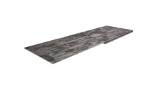 Планка финишная 48х25 0,45 Print Elite Fine Stone TwinColor (2м)