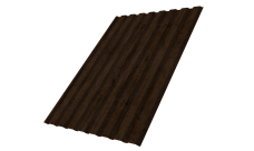 Профнастил С20A Grand Line 0,45 Print-Double Elite Antique Wood