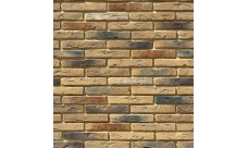 Рядовая плитка White Hills Остия брик 380-40 с расшивкой 1,2 см