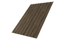 Профнастил С10A Grand Line 0,45 Print Elite Nordic Wood TwinColor