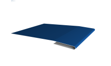 Планка начальная Grand Line 0,45 PE с пленкой RAL 5005 сигнальный синий (3м)