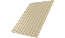 Профнастил С8A v02 Grand Line 0,45 Drap с пленкой RAL 1015 светлая слоновая кость