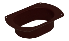 Воронка врезная Vortex 127мм RAL 8017