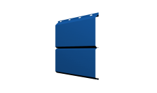 ЭкоБрус 0,345 0,5 Satin с пленкой RAL 5005 сигнальный синий