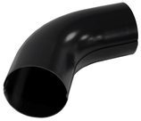 Колено 60 градусов 100мм матовый RAL 9005