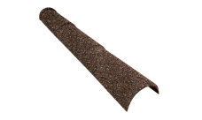 Конек полукруглый тройной для композитной черепицы Grand Line брауни (1,16м)