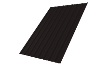 Профнастил С10A Grand Line 0,5 Satin Matt RAL 9005 черный