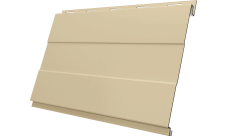 Вертикаль проф Grand Line 0,45 Drap ТХ с пленкой RAL 1015 светлая слоновая кость