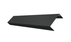 Ламель обратная 50 забора жалюзи Texas Grand Line 0,45 Drap TX RAL 7016 антрацитово-серый