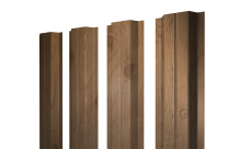 Штакетник П-образный A с прямым резом 0,45 Print Premium Pine Wood Fresh