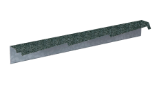 Планка фронтонная резная правая Gerard цвет 481 (1,2м)