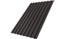 Профнастил С20B Grand Line 0,45 ПЭ NL 805 серо-коричневый гефест