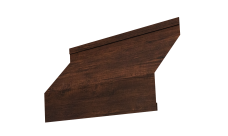 Ламель забора жалюзи Milan 0,45 Print-Double Premium Cherry Wood Dark F