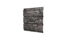 Софит металлический Grand Line без перфорации 0,45 Print Elite с пленкой Fine Stone TwinColor