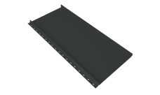 Кликфальц mini Grand Line 0,45 Drap TX с пленкой на замках RAL 7016 антрацитово-серый