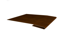 Планка начальная 0,45 Print-Double Premium Golden Wood Intense F (2м)