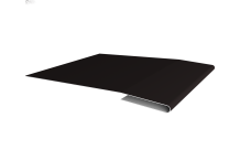 Планка начальная Grand Line 0,5 PurPro матовый RAL 9005 черный (2м)